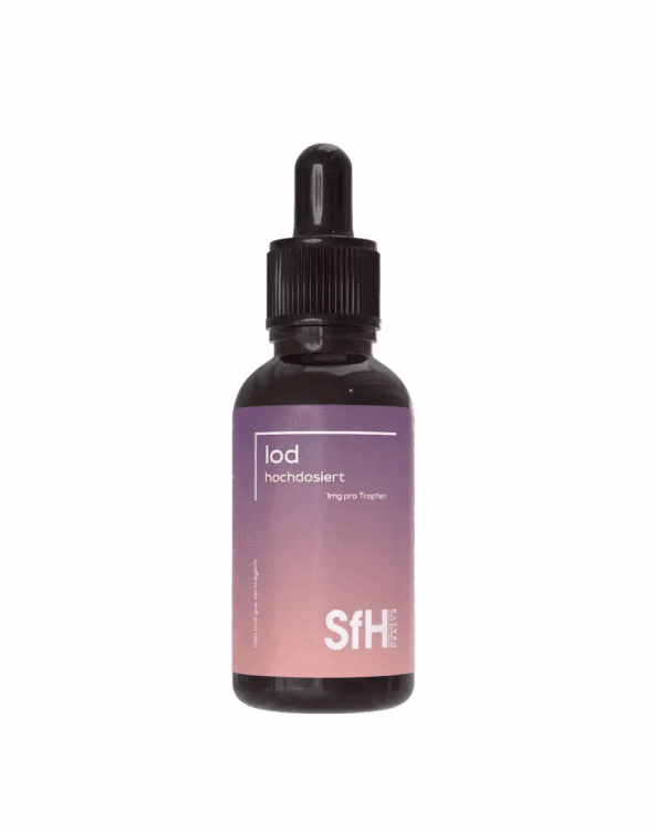 Braune Tropfflasche Iod von Substances for Humans