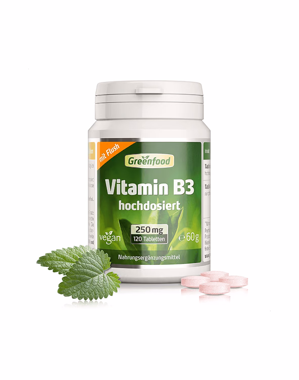 Dose Vitamin B3 hochdosiert von Greenfood
